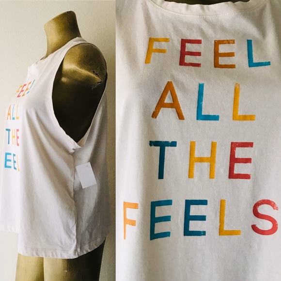 FIFTH SUN NWT Feel All the Feels TANK TOP Size XXL - Picture 6 of 6